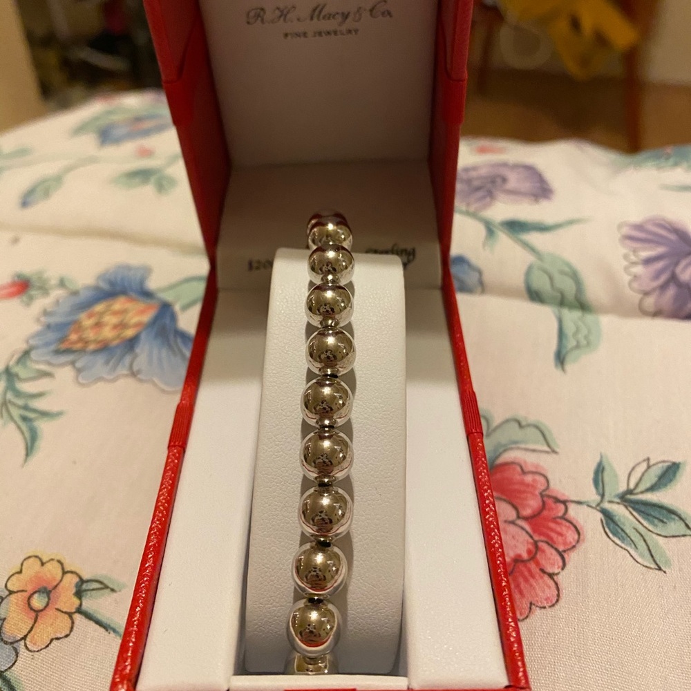 R.H. MACY’S SILVER BRACELET
